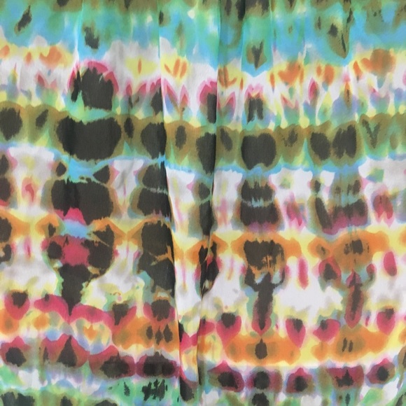 Tie Dye Print Kimono - Picture 3 of 7